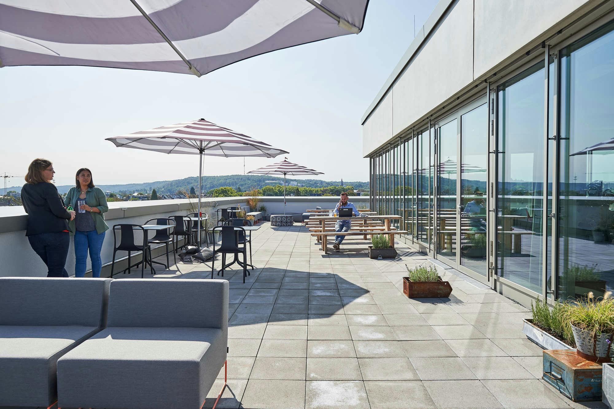 Rooftop Terrasse Standort Design Offices 