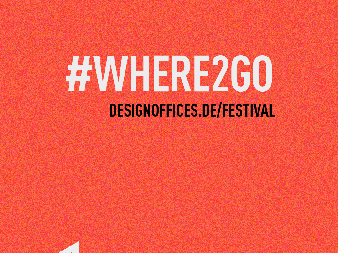 where2go Plakat The New Where Festival Design Offices