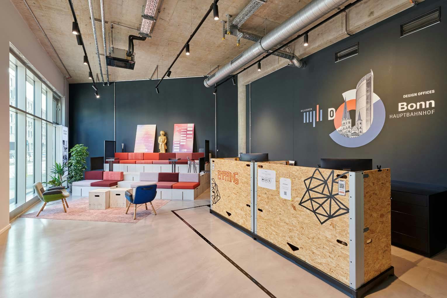 Coworking Area Design Offices 